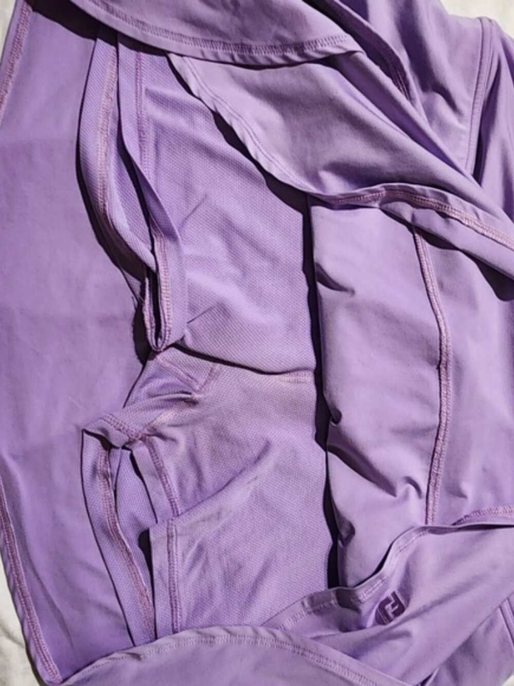 FootJoy Golf Jacket‎ Full Zip Lightweight Athletic Purple Size L - Picture 3 of 8